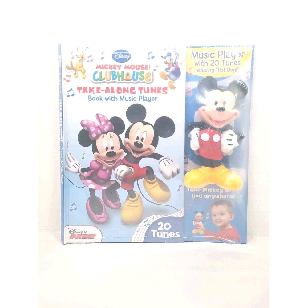 Disney Mickey Mouse Clubhouse Take-Along Tunes: Book w/  Music Player New Sealed